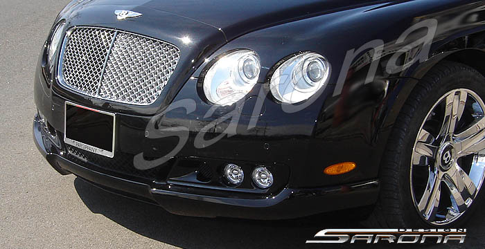 Custom Bentley GT  Coupe Front Lip/Splitter (2003 - 2010) - $890.00 (Part #BT-002-FA)